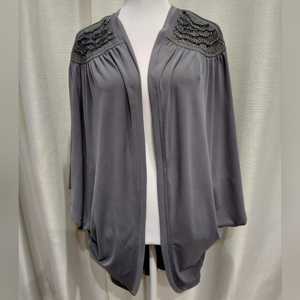 Elegant Gray Women's Jacket